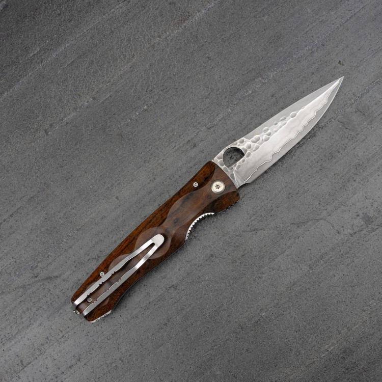 Nóż Składany Mcusta Elite Tactility Iron Wood SPG2 8,5cm