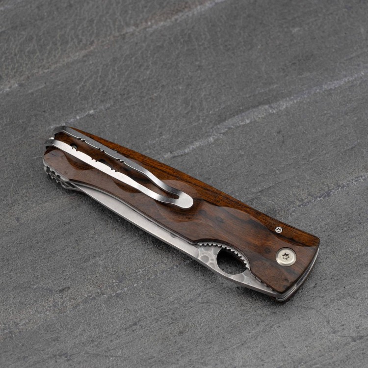 Nóż Składany Mcusta Elite Tactility Iron Wood SPG2 8,5cm