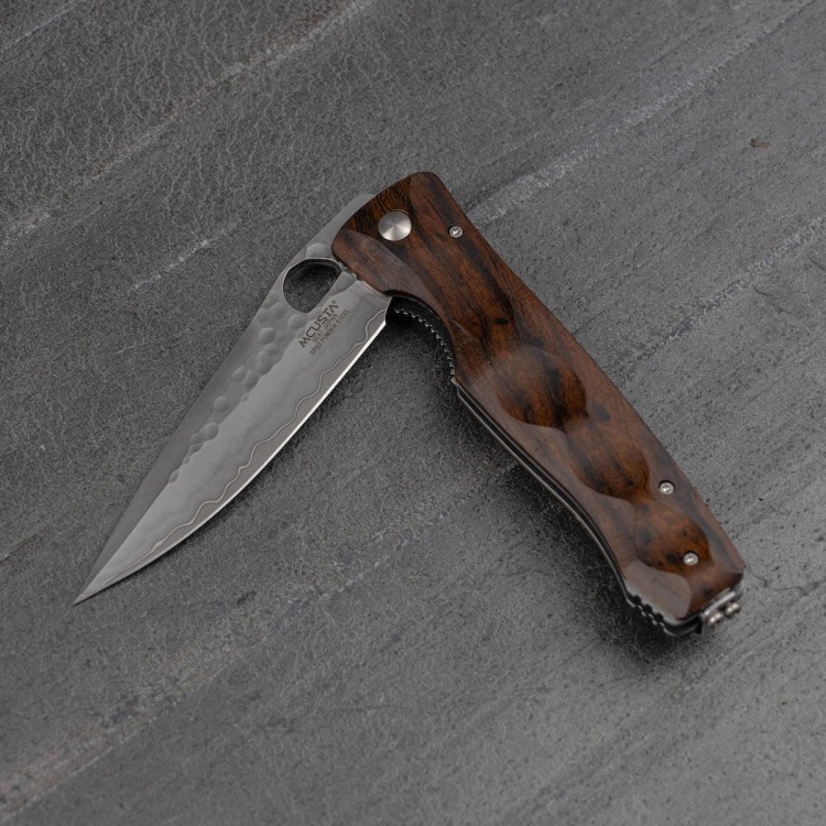 Nóż Składany Mcusta Elite Tactility Iron Wood SPG2 8,5cm