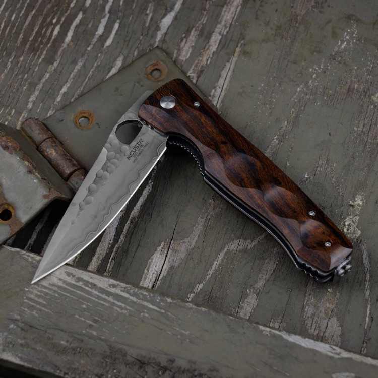 Nóż Składany Mcusta Elite Tactility Iron Wood SPG2 8,5cm