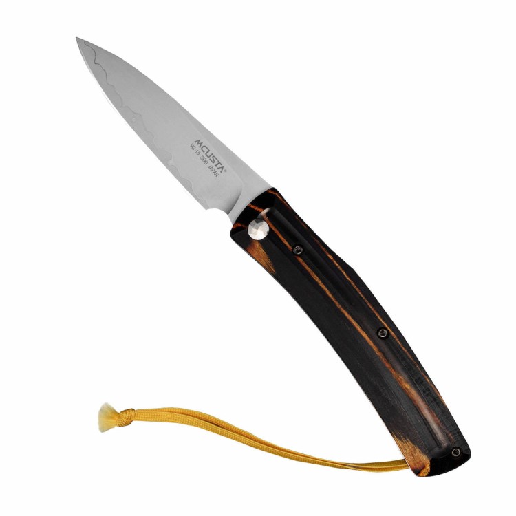 Nóż Składany Mcusta Friction Folder Czarno-Żółty VG-10 7,5cm