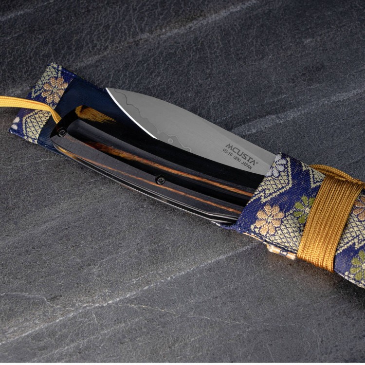 Nóż Składany Mcusta Friction Folder Czarno-Żółty VG-10 7,5cm