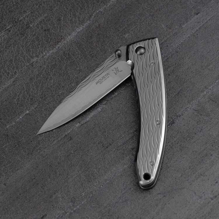 Nóż Składany Mcusta Nami VG-10 Damascus 8,5cm