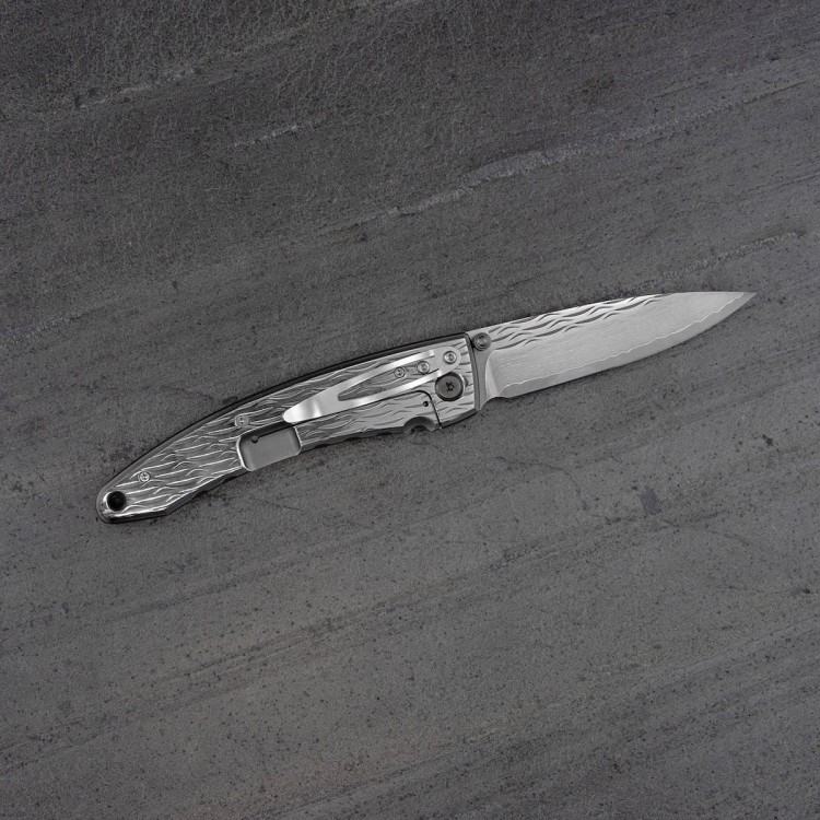 Nóż Składany Mcusta Nami VG-10 Damascus 8,5cm