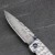 Nóż Składany Mcusta Shinra Small Tsuchi Damascus VG-10 6,5cm