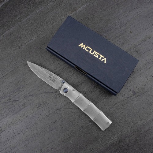 Nóż Składany Mcusta Shinra Take Damascus VG-10 6,5cm