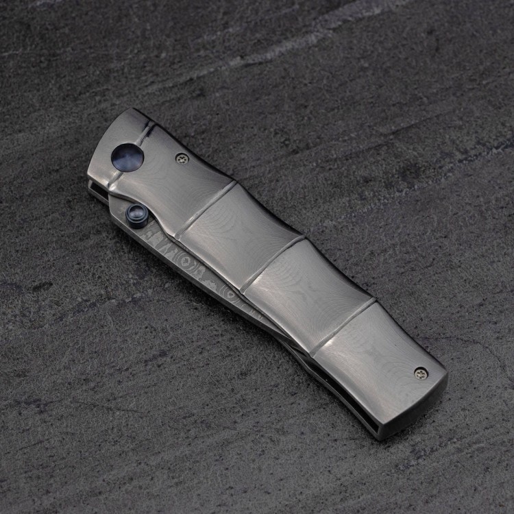 Nóż Składany Mcusta Shinra Take Damascus VG-10 6,5cm