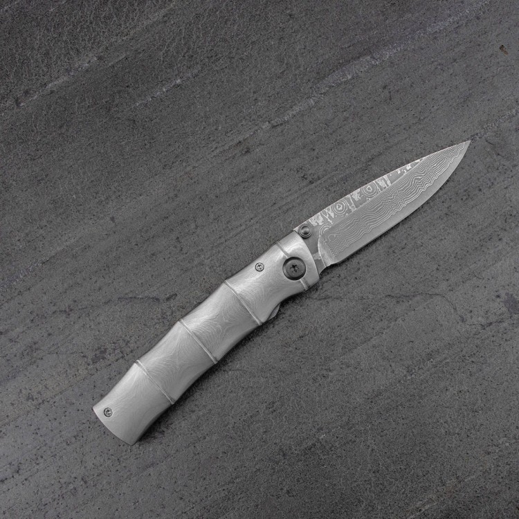Nóż Składany Mcusta Shinra Take Damascus VG-10 6,5cm
