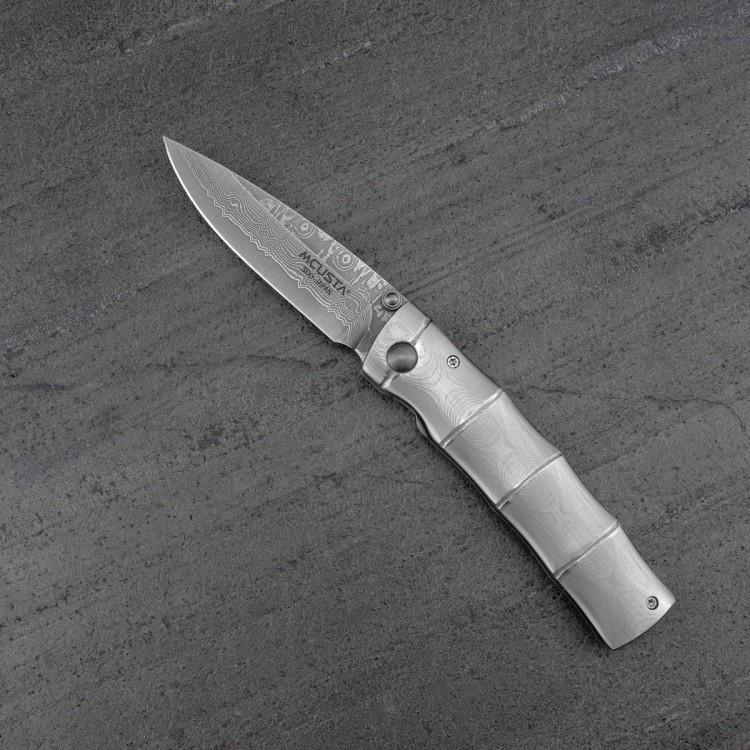 Nóż Składany Mcusta Shinra Take Damascus VG-10 6,5cm