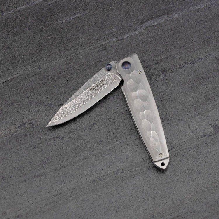 Nóż Składany Mcusta Shinra Tsuchi Damascus VG-10 6,5cm