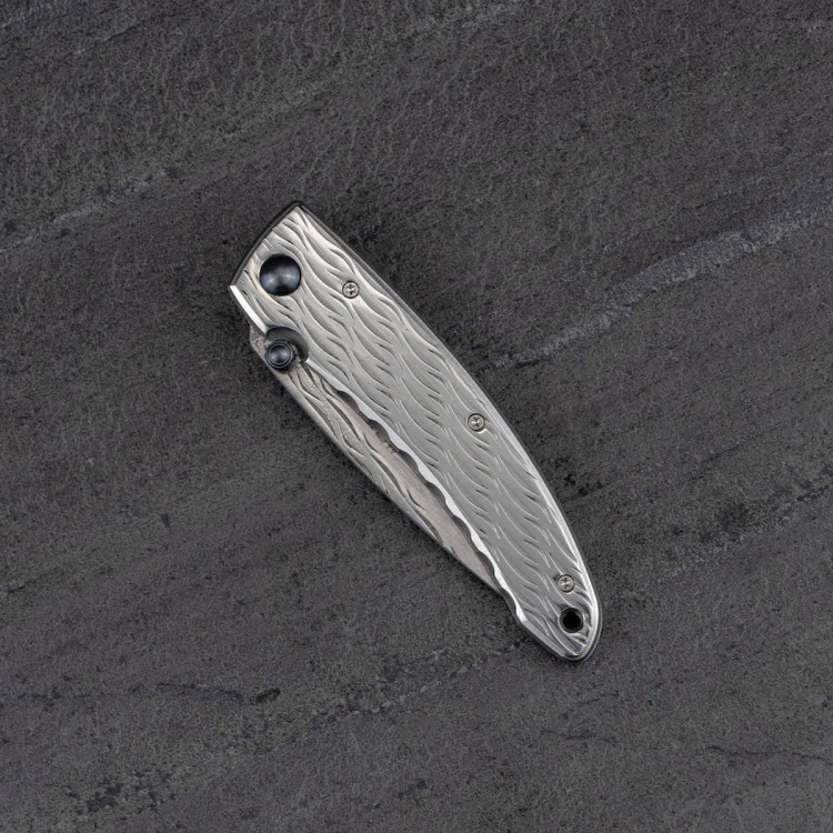 Nóż Składany Mcusta Nami Small Damascus VG-10 7cm