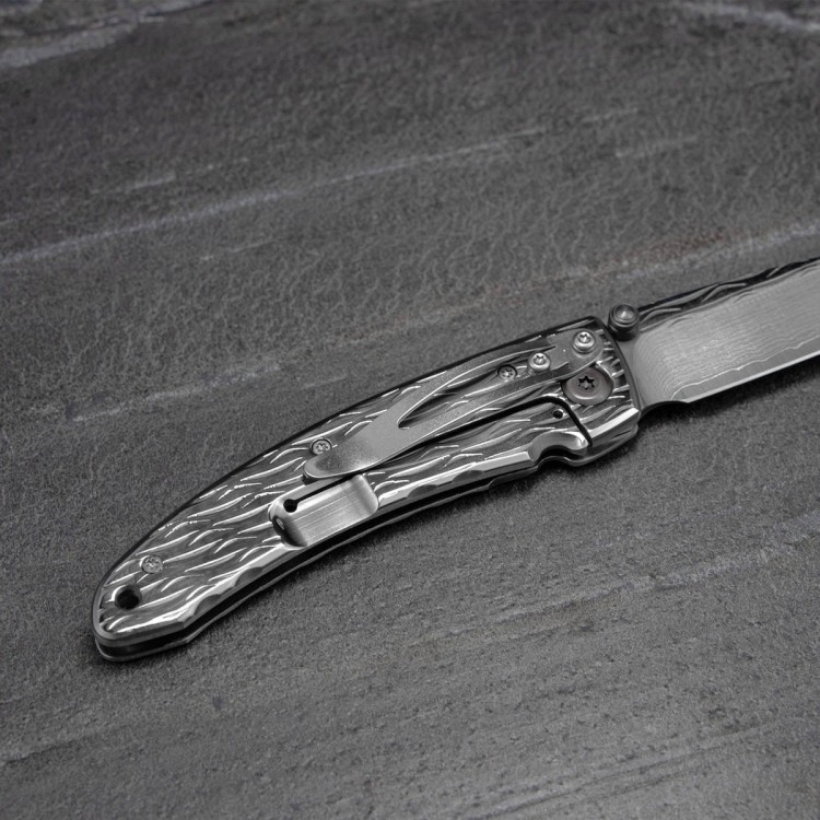 Nóż Składany Mcusta Nami Small Damascus VG-10 7cm