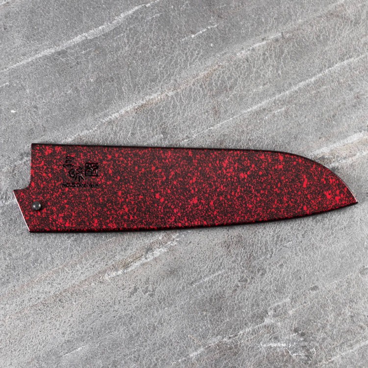 Drewniany Pokrowiec Saya Na Nóż Santoku 18cm