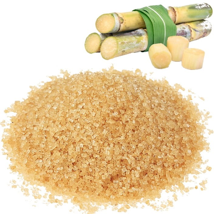 Cukier Trzcinowy Brązowy Nierafinowany Demerara 200g SKWORCU