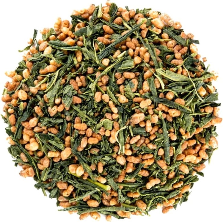 Herbata Zielona Liściasta Genmaicha Japan Style 50g SKWORCU