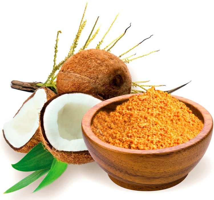 Cukier Kokosowy Palmowy Zdrowy Naturalny 100g SKWORCU