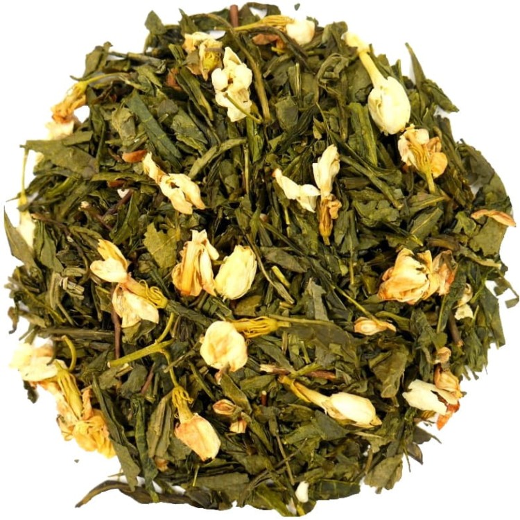 Herbata Zielona Jaśminowa Zdrowa i Aromatyczna 50g SKWORCU