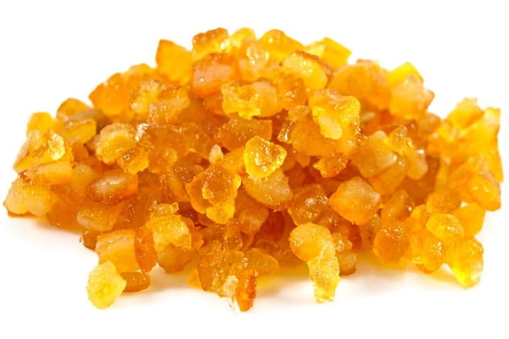 Kandyzowana Skórka Pomarańczy Pomarańczowa Kostka 100g SKWORCU