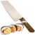 Tajski Nóż Tasak Kucharza Do Wszystkiego Uniwersalny 19cm KIWI