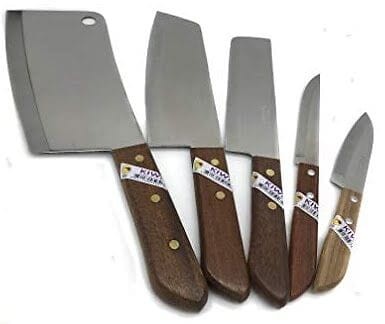 Tajski Nóż Tasak Kucharza Do Wszystkiego Uniwersalny 19cm KIWI