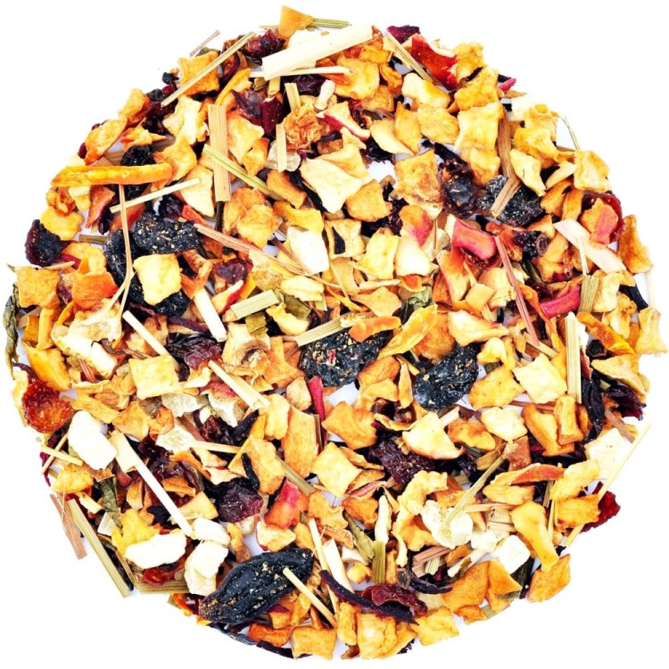 Herbata Cytrusowa Owocowa Ice Tea Naturalna 50g SKWORCU