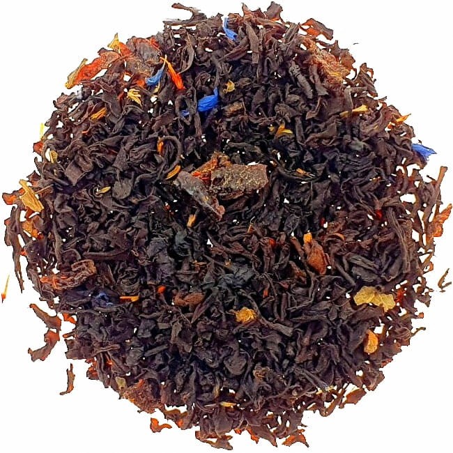 Herbata Czarna Śliwka w Cynamonie Mocna Aromatyczna 50g SKWORCU