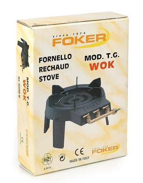 Taboret (Palnik) Gazowy Pod Woka Włoski Gaz Propan Butan 9,2 KW FOKER
