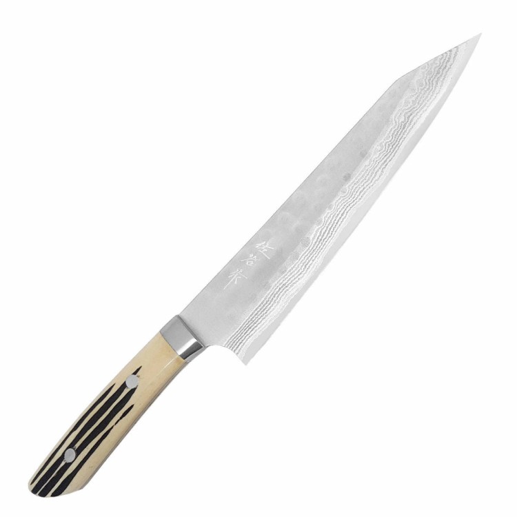 Takeshi Saji SRS-13 Jeleni Róg Ręcznie Kuty Nóż Szefa Kuchni 21cm