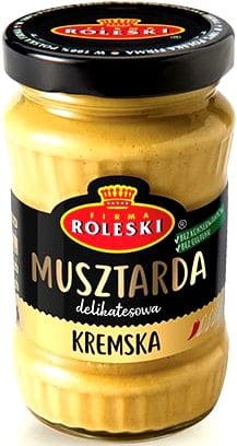 Musztarda Kremska ŁAGODNA Bez Glutenu 175g ROLESKI