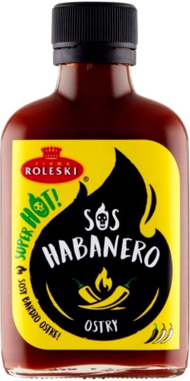 Sos Habanero SUPER HOT Bez Konserwantów 120g ROLESKI