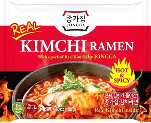 12x Zupka Instant Koreańska Kapusta KimChi Ramen 122g JONGGA