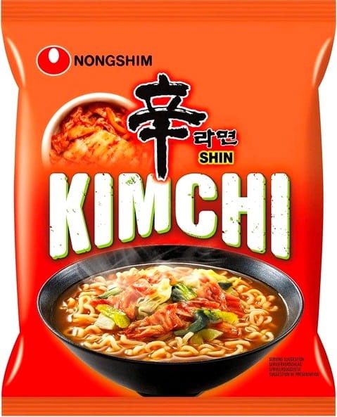 20x Zupka Koreańska KimChi Ramen KARTON 120g NONGSHIM