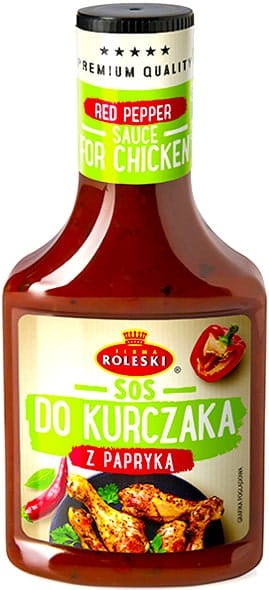 Sos Do Kurczaka z Papryką Bez Konserwantów 350g ROLESKI