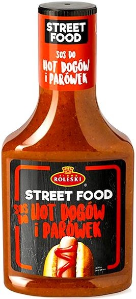 Sos Do Hot Dogów i Parówek Dla Wegan Bez Konserwantów 365g ROLESKI