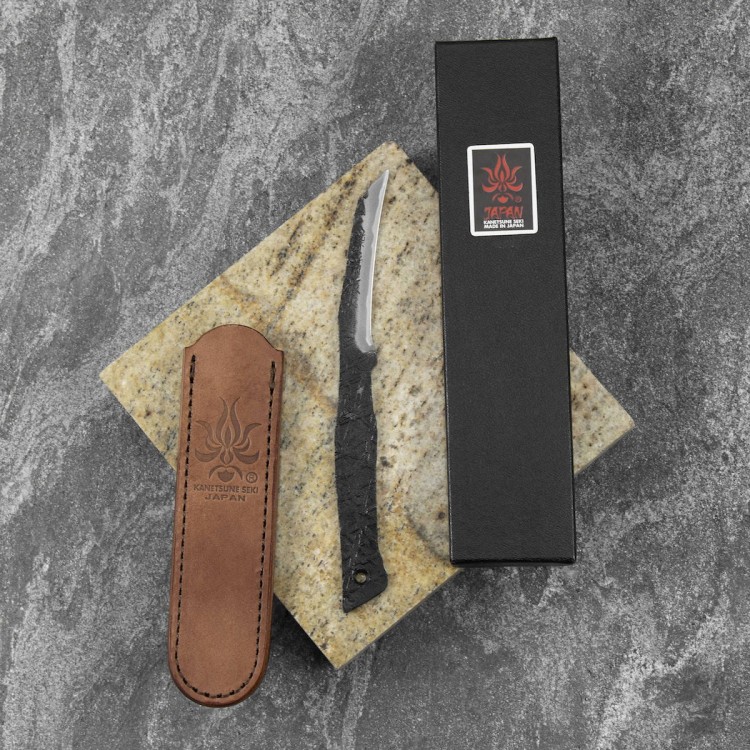 Kanetsune Shirogami#2 Nóż Kiridashi 7,5cm