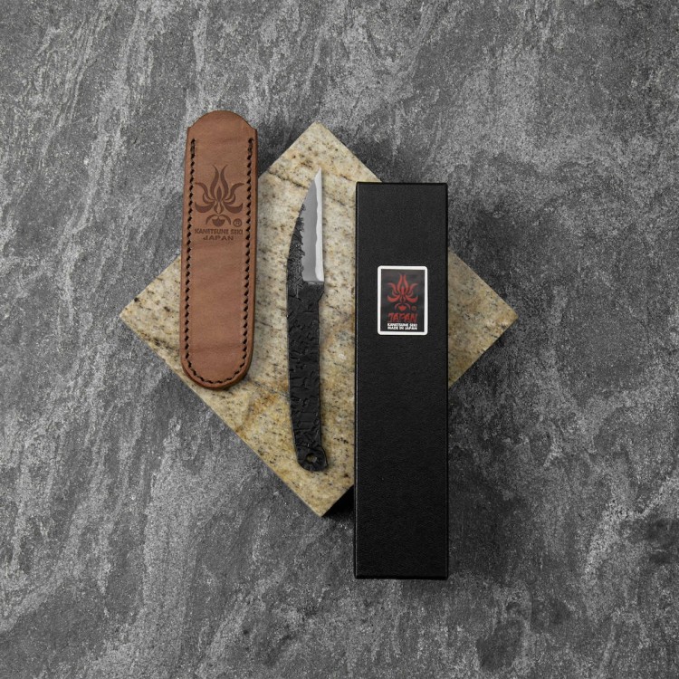 Kanetsune Shirogami#2 Nóż Kiridashi Mały 6,5 cm