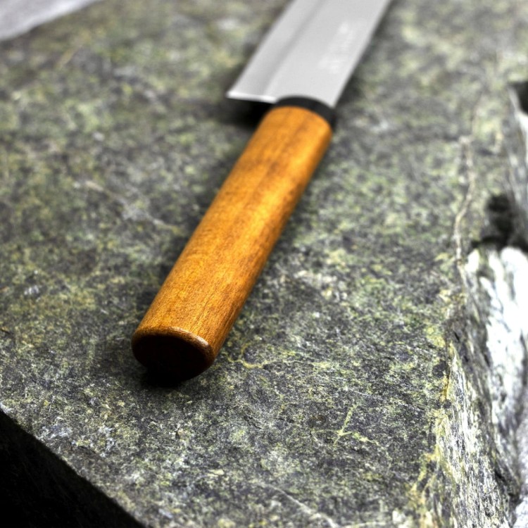 Kanetsune 420J2 Japoński Nożyk z Drewnianą Pochwą 10,5 cm
