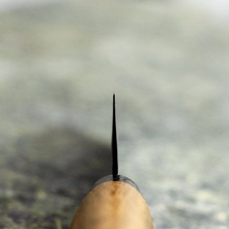 Kanetsune 420J2 Japoński Nożyk z Drewnianą Pochwą 10,5 cm