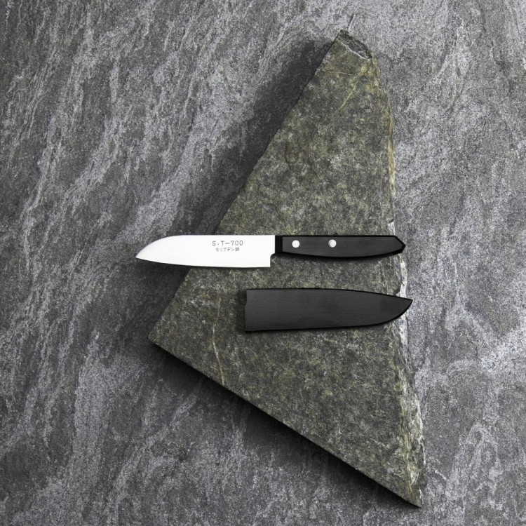 Kanetsune AUS-6 Japoński Nożyk z Drewnianą Pochwą 11 cm