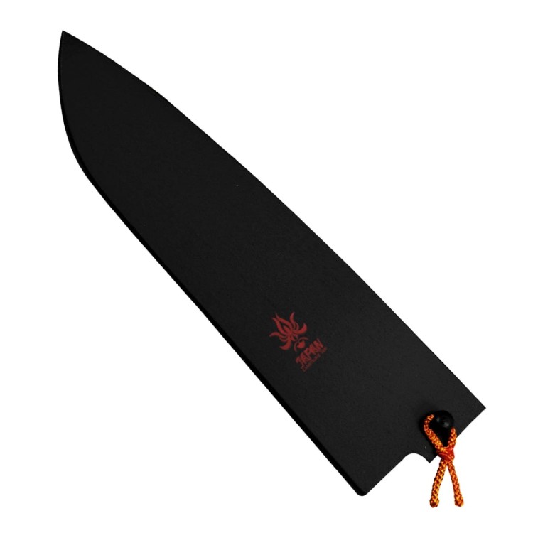 Drewniana Saya Kanetsune Ochraniacz Na Nóż Santoku 18 cm