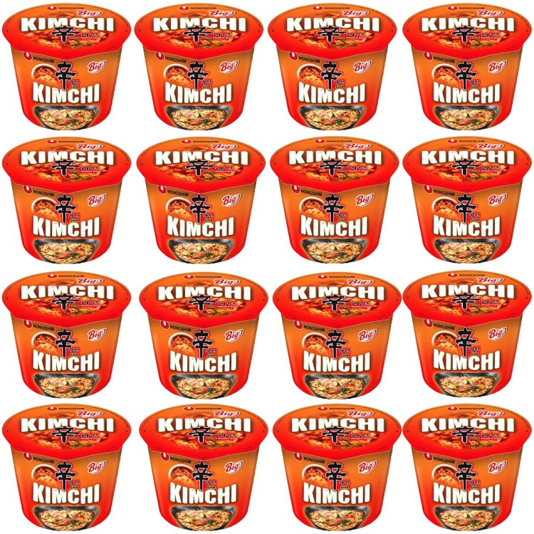 Koreańska Zupka Błyskawiczna Instant KimChi Ramyun w Misce 112g NONGSHIM