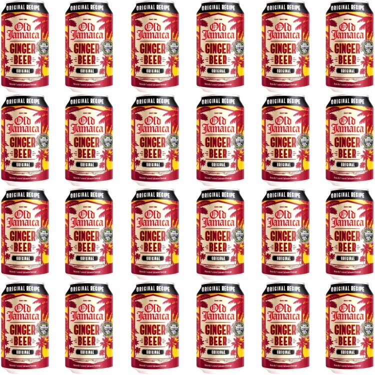 24x Piwo Imbirowe z Jamajki WIELOPAK 330ml OLD JAMAICA