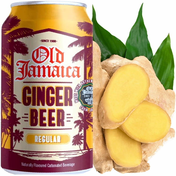 24x Piwo Imbirowe z Jamajki WIELOPAK 330ml OLD JAMAICA