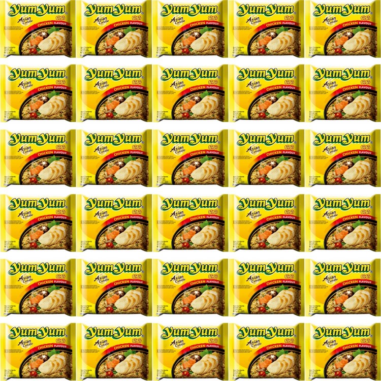 30x Zupka Makaron Instant o Smaku Kurczaka KARTON 60g YUM YUM