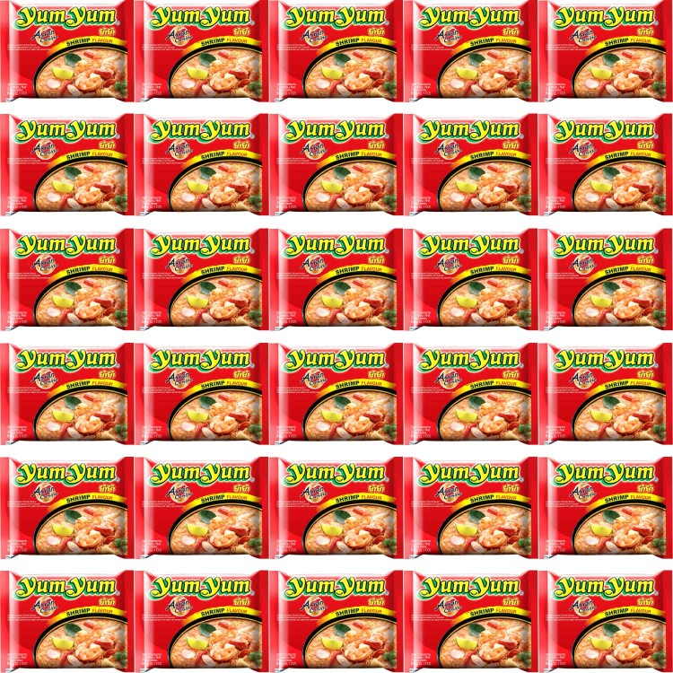 30x Zupka Makaron Instant Krewetka KARTON 60g YUM YUM