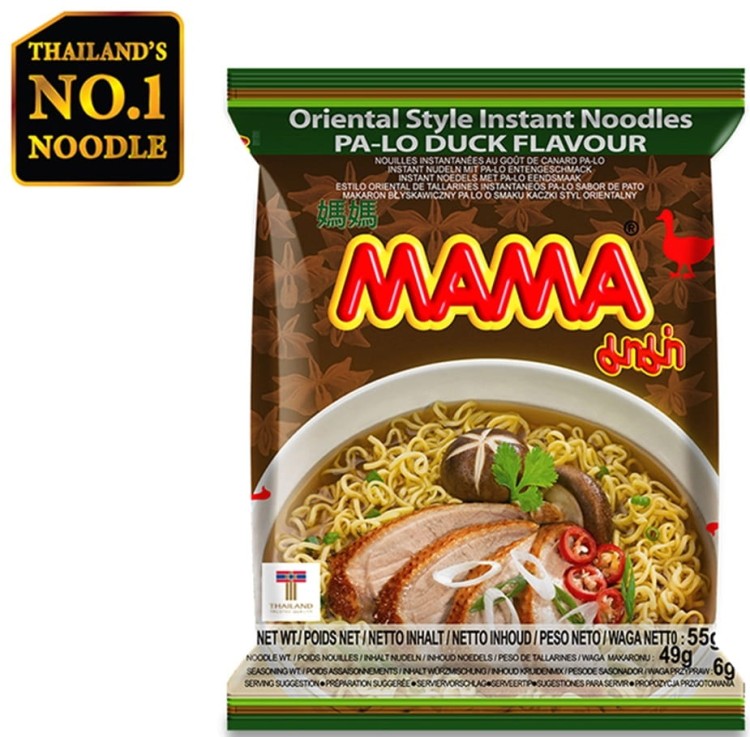 30x Zupka o Smaku Kaczki Pa-Lo Tajska 55g MAMA