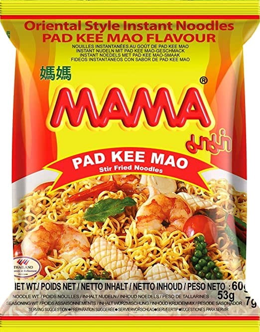 30x Makaron Instant Pad Kee Mao Tajski 60g MAMA