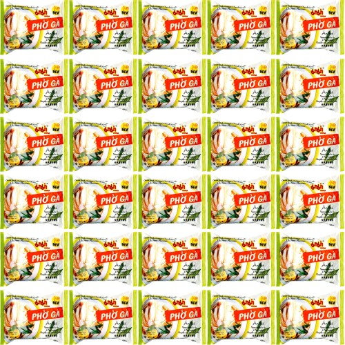 30x Zupka z Makaronem Ryżowym o Smaku Kurczaka Pho Ga KARTON 55g MAMA