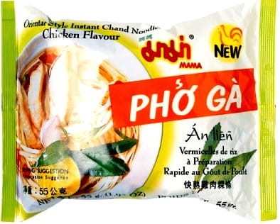 30x Zupka z Makaronem Ryżowym o Smaku Kurczaka Pho Ga 55g MAMA