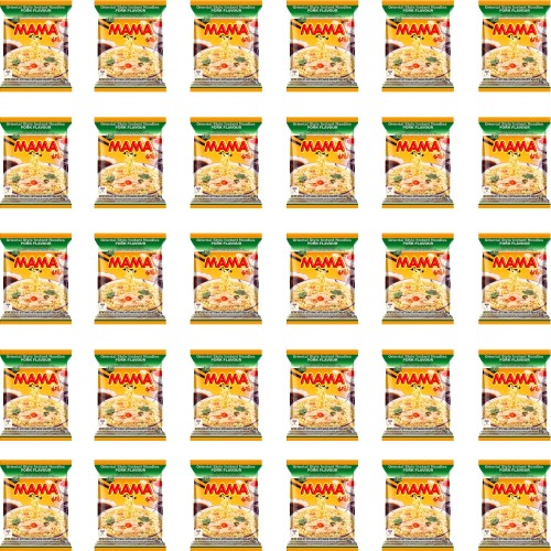 30x Zupka o Smaku Wieprzowiny Tajska KARTON 60g MAMA
